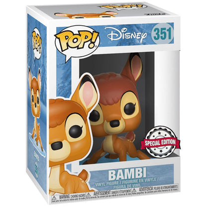 Imagen 2 de Figura Pop Disney Bambi Snowflake Mountain Exclusive