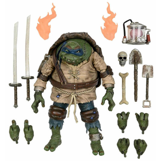 Imagen 1 - Figura Ultimate Leonardo As Hunchback Tortugas Ninja 18Cm