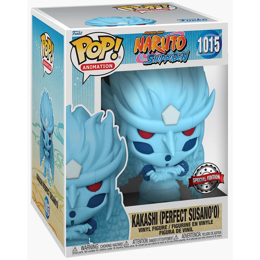Imagen de Figura Pop Naruto Shippuden Kakashi Perfect Susano Exclusive 15Cm parte de nuestra colección en Espadas y más, sitio oficial.