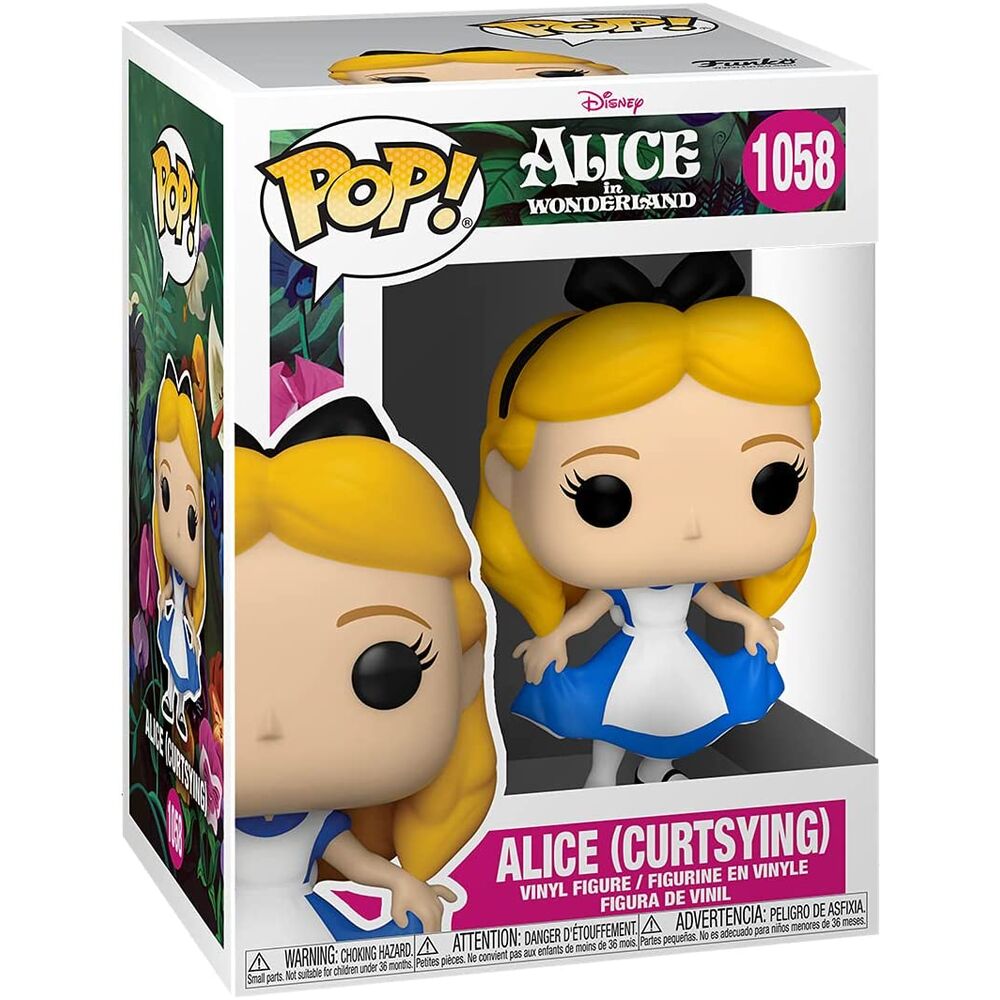 Imagen 2 de Figura Pop Disney Alicia En El Pais De Las Maravillas 70Th Alice Curtsying