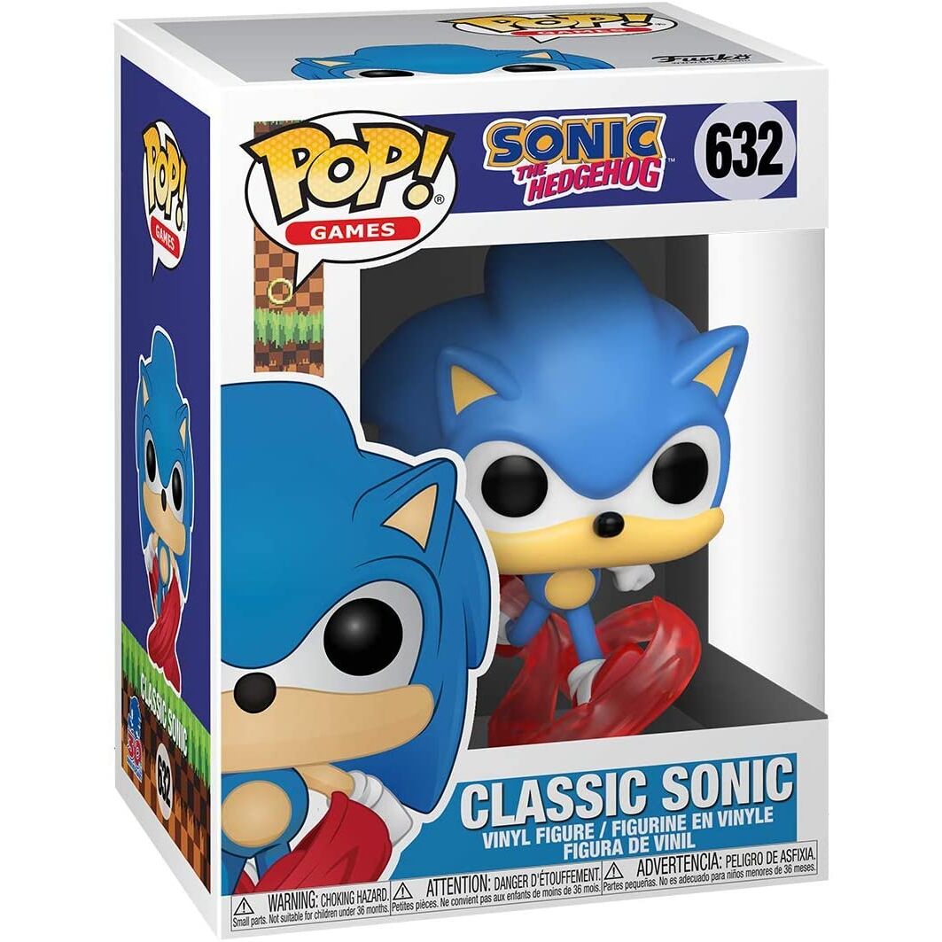 Imagen 2 de Figura Pop Sonic 30Th Anniversary Running Sonic