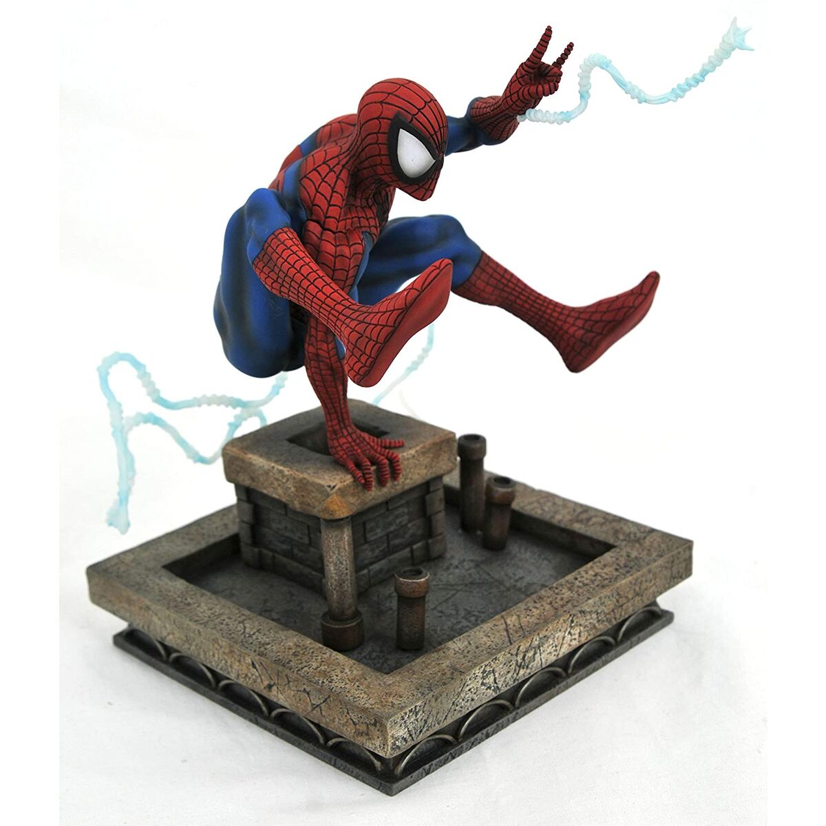 Imagen 3 de Figura Diorama Spiderman Marvel 20Cm