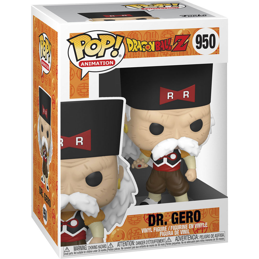 Imagen de Figura Pop Dragon Ball Z Dr. Gero parte de nuestra colección en Espadas y más, sitio oficial.