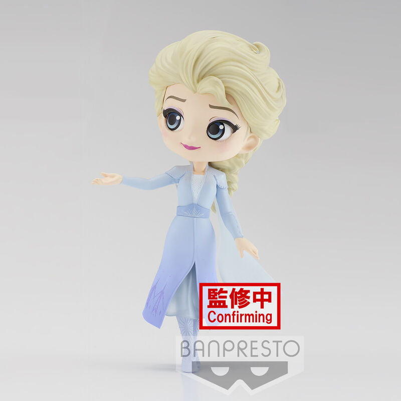 Imagen 1 de Figura Elsa Ver.B Frozen 2 Disney Characters Q Posket 14Cm