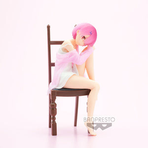 Imagen de Figura Ram Re:zero Relax Time Starting Life In Another World 18Cm parte de nuestra colección en Espadas y más, sitio oficial.