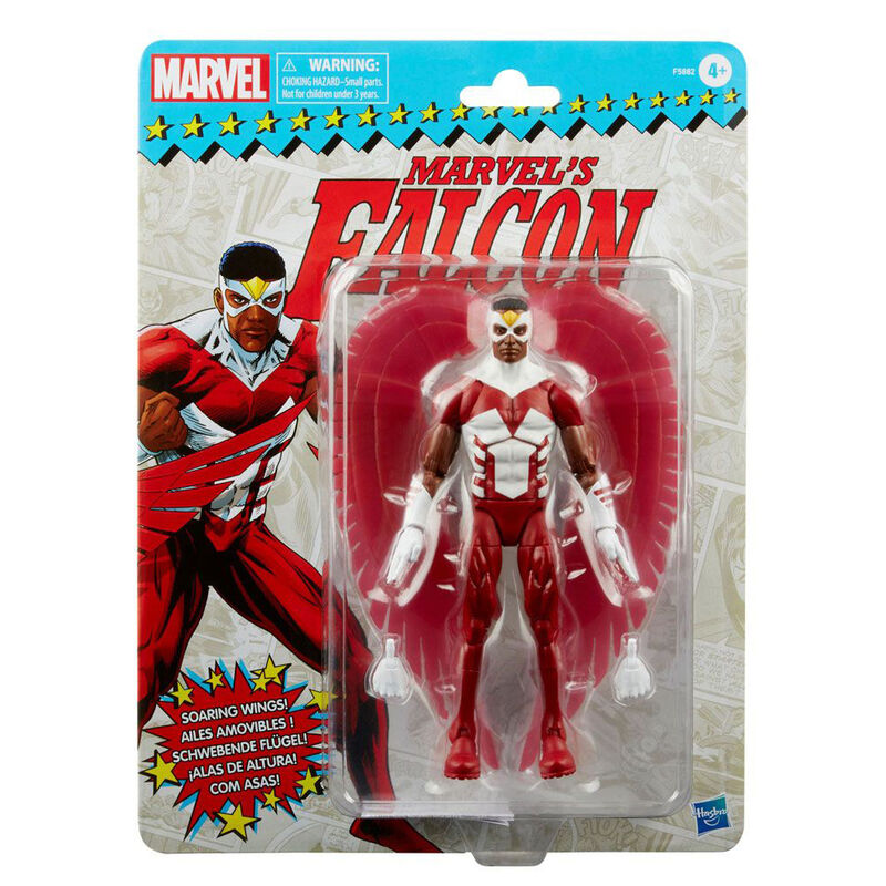 Imagen 1 de Figura Falcon Retro Marvel Legends 15Cm