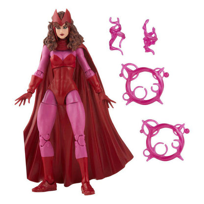 Imagen 2 de Figura Scarlet Witch Retro Marvel Legends 15Cm