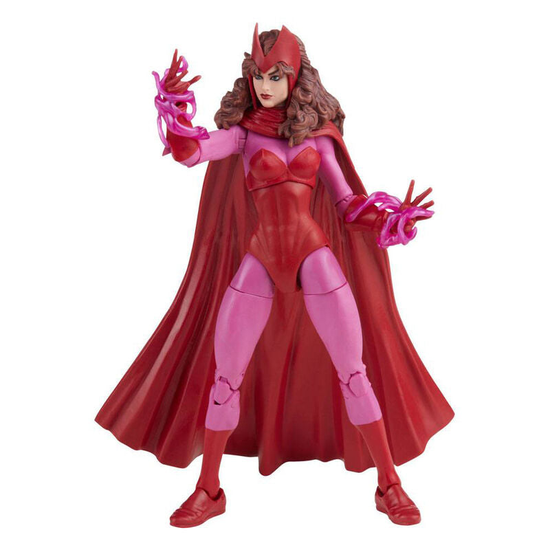 Imagen 4 de Figura Scarlet Witch Retro Marvel Legends 15Cm