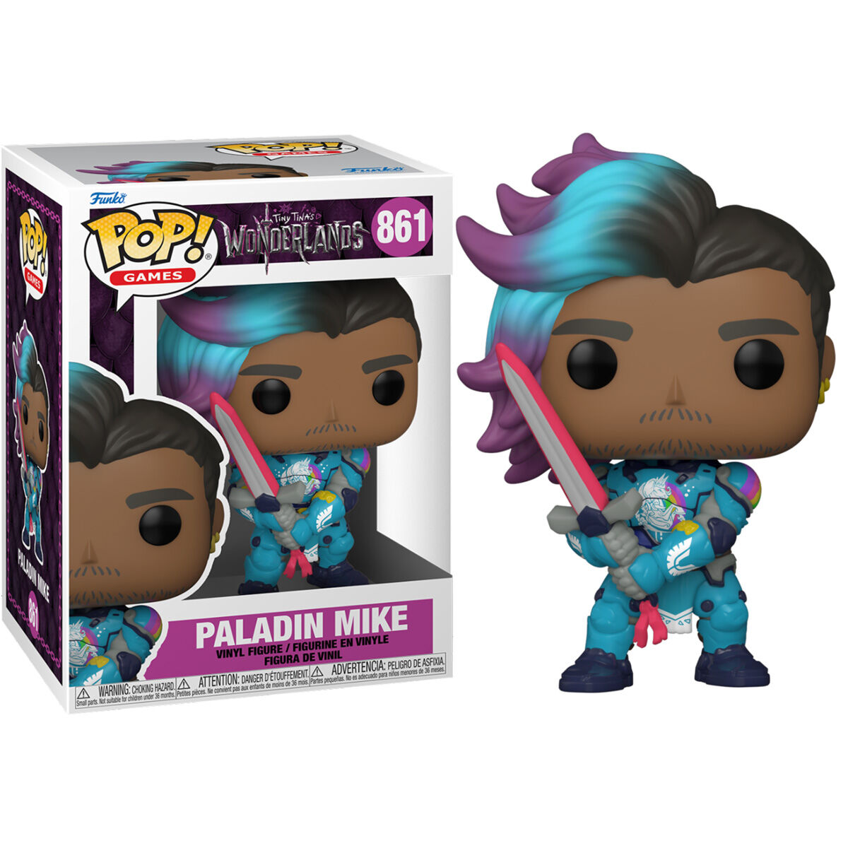 Imagen 1 de Figura Pop Wonderland Tiny Tinas Paladin Mike