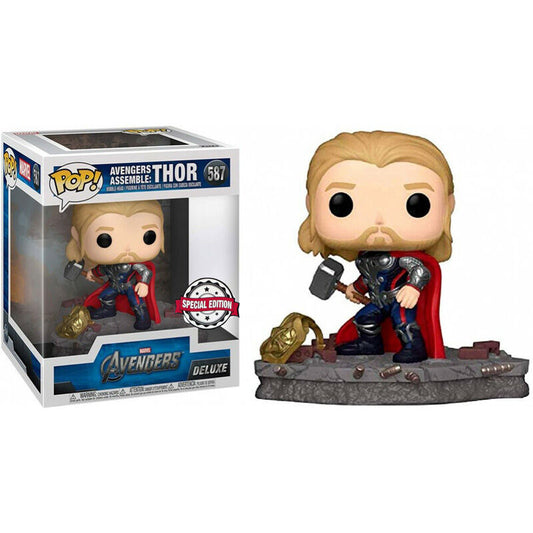 Imagen 1 de Figura Pop Deluxe Avengers Thor Assemble Exclusive