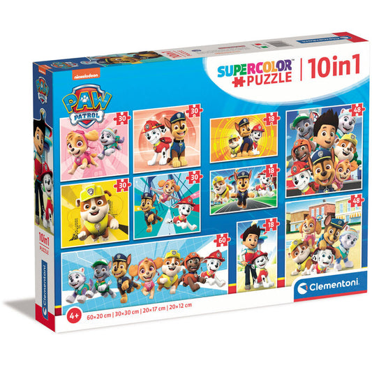 Imagen 1 - Puzzle Patrulla Canina Paw Patrol 18+30+48+60Pzs