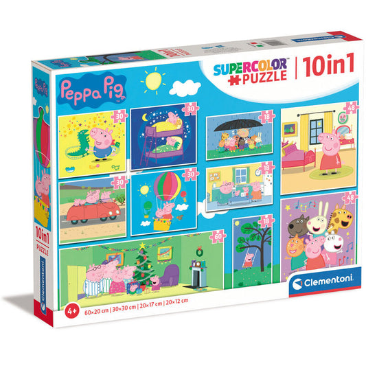 Imagen 1 de Puzzle Peppa Pig 18+30+48+60Pzs