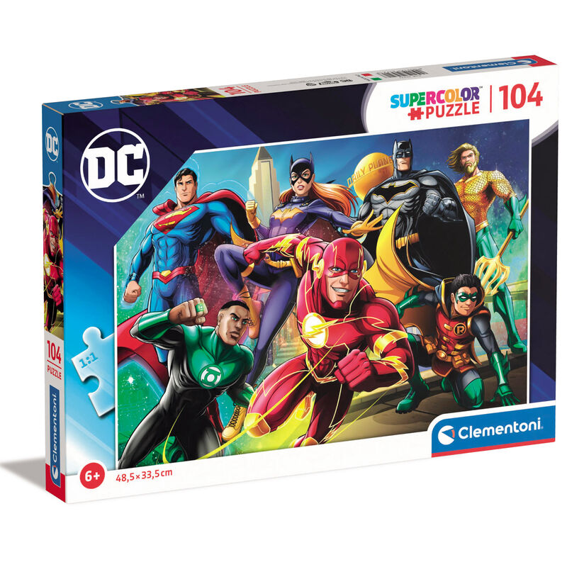 Imagen 1 de Puzzle Superheroes Dc Comics 104Pzs