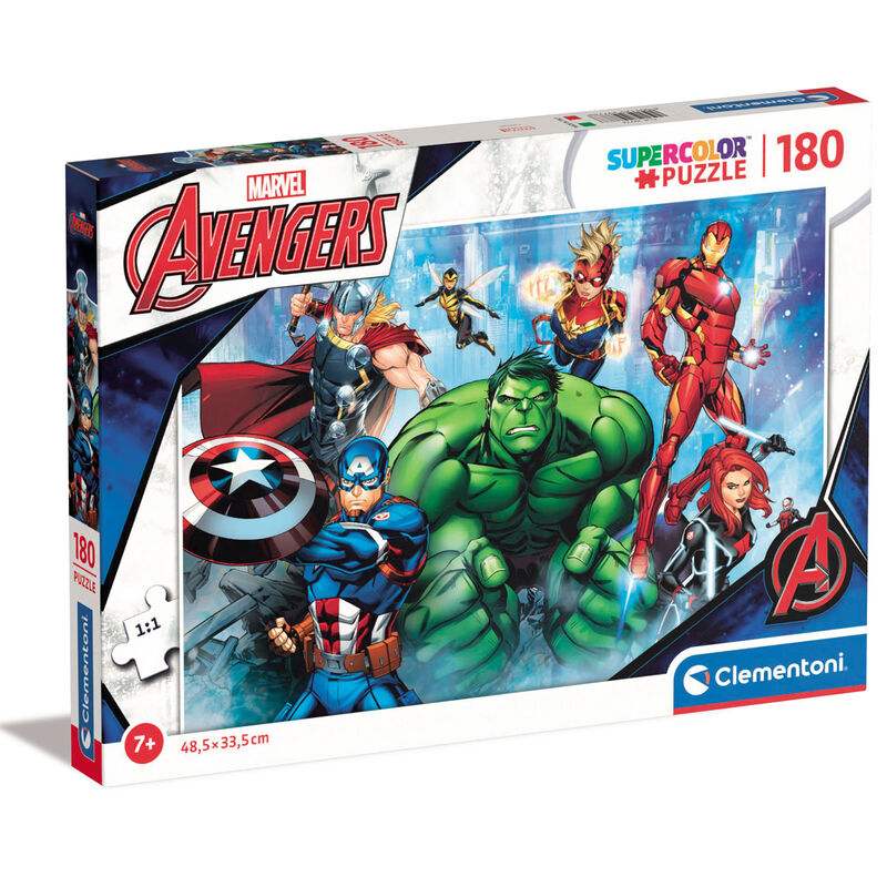 Imagen 1 de Puzzle Los Vengadores Avengers Marvel 180Pzs