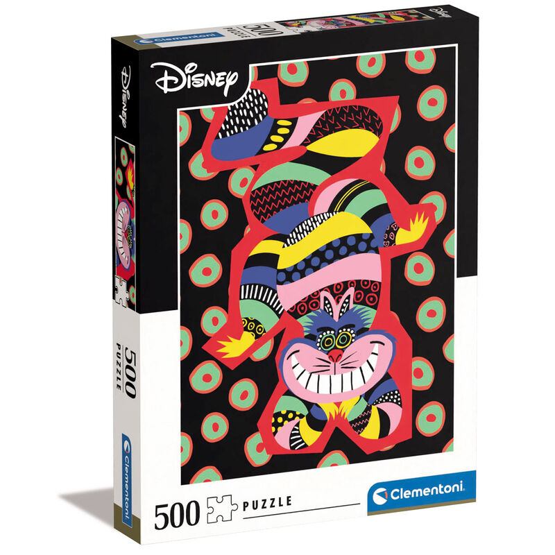 Imagen 1 de Puzzle El Gato De Cheshire Alicia En El Pais De Las Maravillas Disney 500Pzs