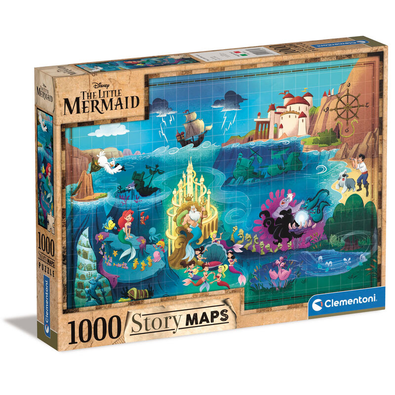 Imagen 1 de Puzzle La Sirenita Disney 1000Pzs