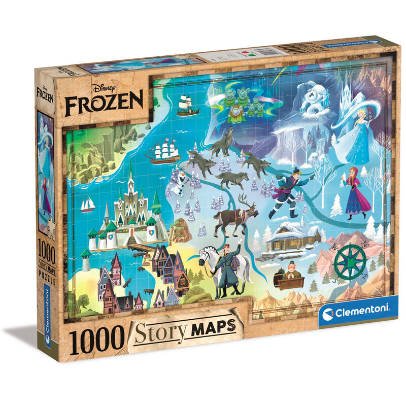 Imagen 1 de Puzzle Frozen Disney 1000Pzs