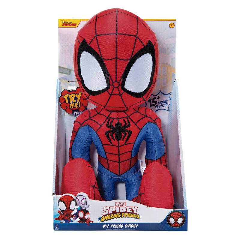 Imagen 1 - Peluche Spidey Amazing Friends Marvel 40Cm Sonido