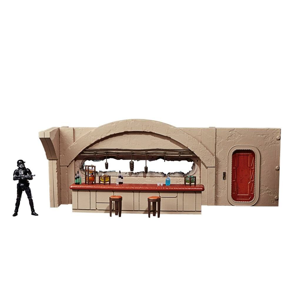 Imagen 4 de Escenario Nevarro Cantina + Figura Imperial Death Trooper Mandalorian Star Wars