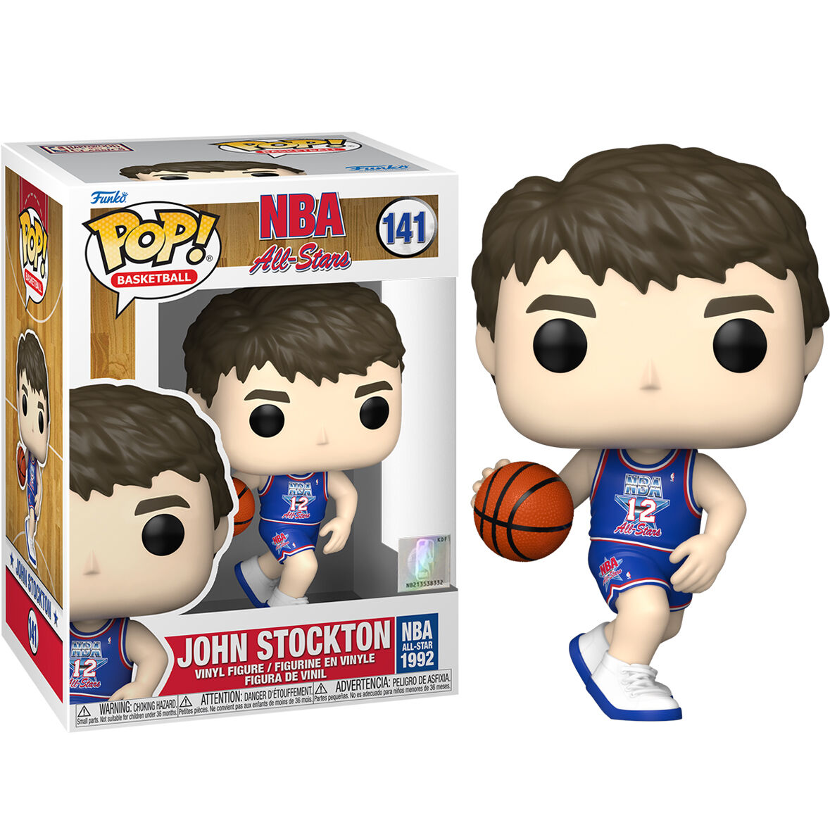 Imagen 1 de Figura Pop Nba All Star John Stockton 1992