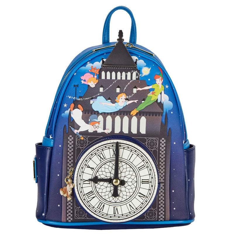 Imagen 1 - Mochila Reloj Peter Pan Disney Loungefly 26Cm