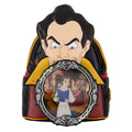 Imagen 1 de Mochila Villanos Escena Gaston La Bella Y La Bestia Disney Loungefly 26Cm