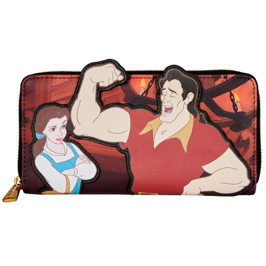 Imagen 1 de Cartera Villanos Escena Gaston La Bella Y La Bestia Disney Loungefly