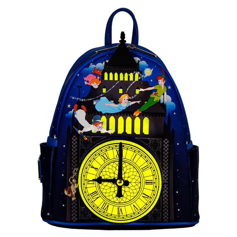 Imagen 2 - Mochila Reloj Peter Pan Disney Loungefly 26Cm