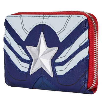 Imagen 2 de Cartera Cosplay Capitan America Marvel Loungefly