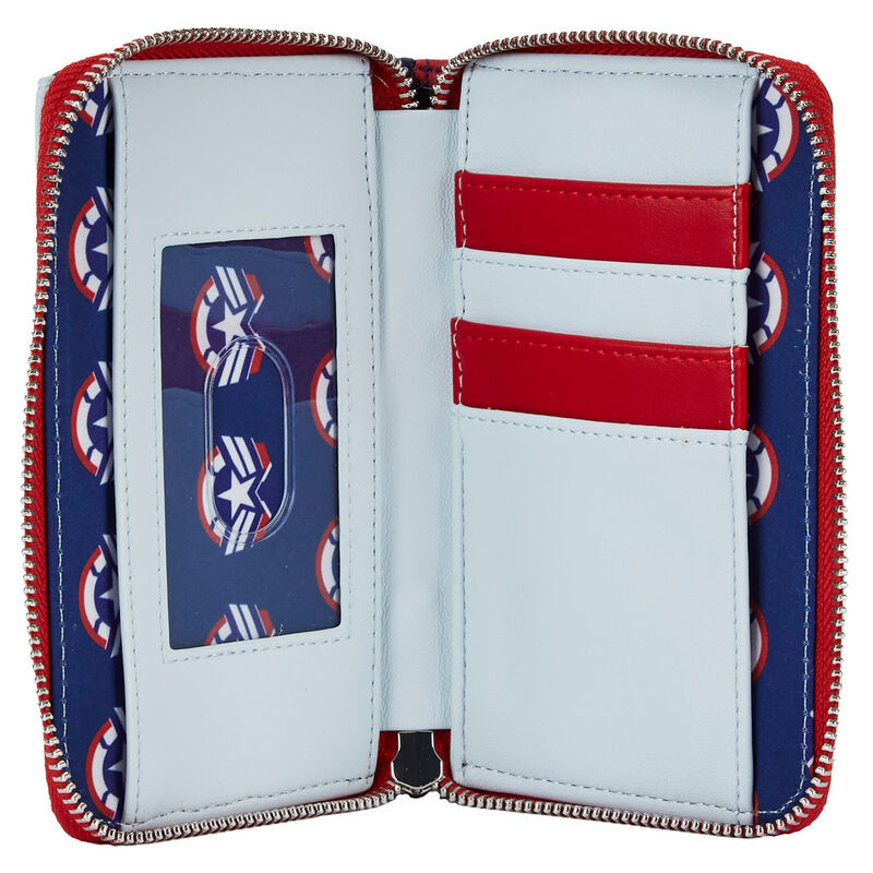 Imagen 3 de Cartera Cosplay Capitan America Marvel Loungefly