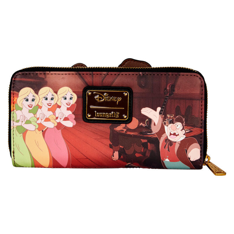 Imagen 4 de Cartera Villanos Escena Gaston La Bella Y La Bestia Disney Loungefly