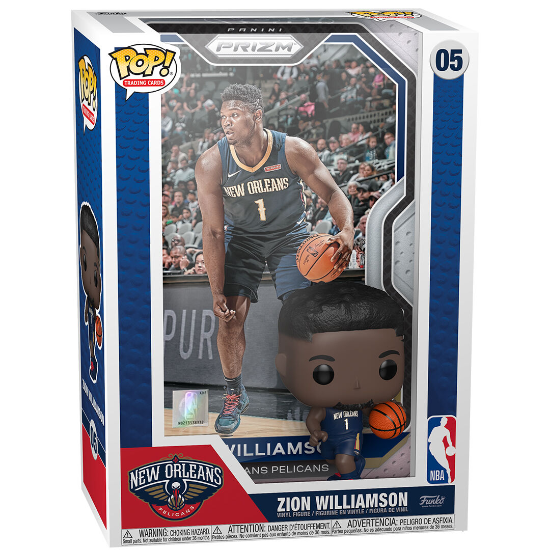 Imagen 3 de Figura Pop Trading Cards Nba Zion Williamson