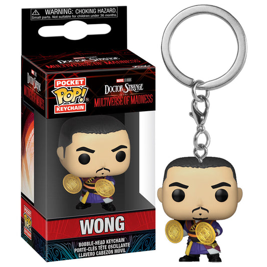 Imagen 1 de Llavero Pocket Pop Doctor Strange Multiverse Of Madness Wong