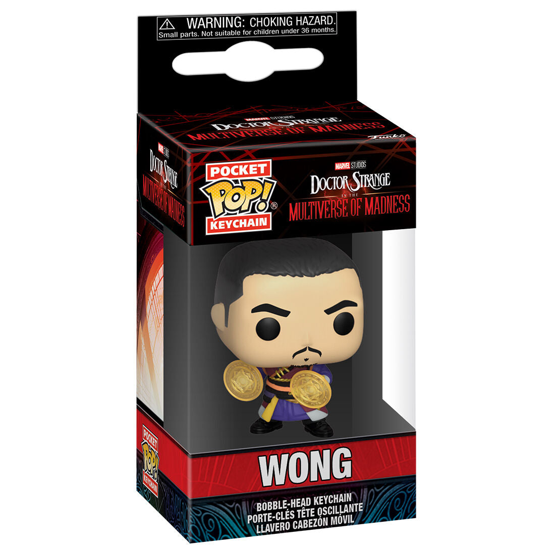 Imagen 3 de Llavero Pocket Pop Doctor Strange Multiverse Of Madness Wong