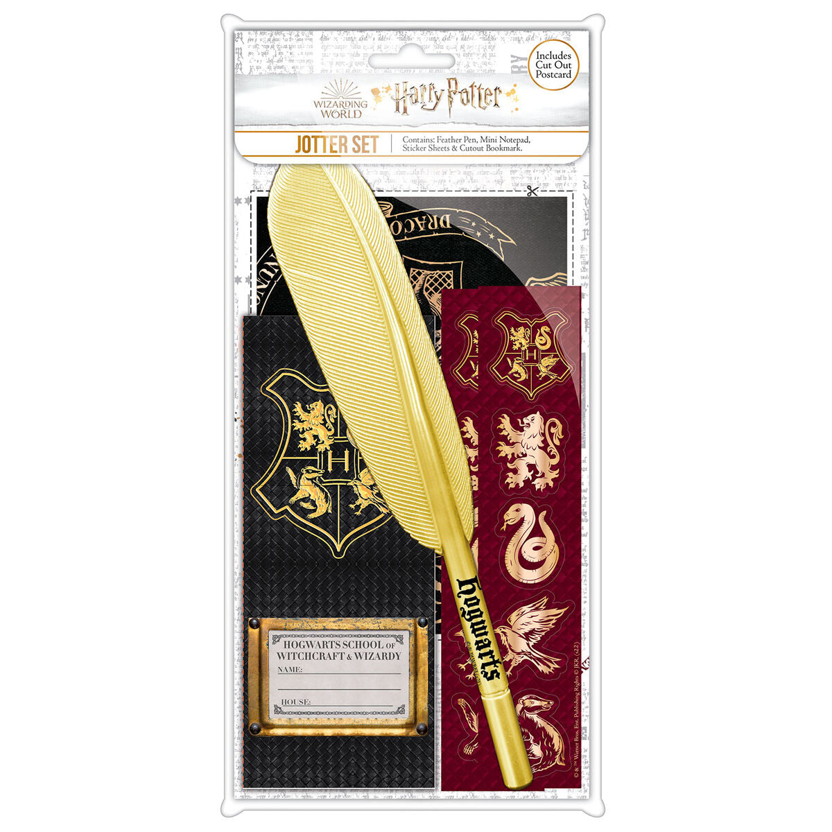 Imagen de Set Papeleria Hogwarts Harry Potter 3 parte de nuestra colección en Espadas y más, sitio oficial.