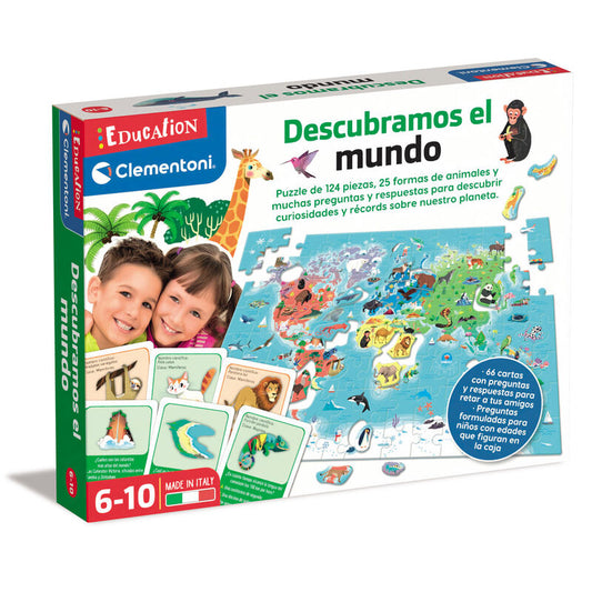 Imagen 1 de Puzzle Descubramos El Mundo 124Pzs