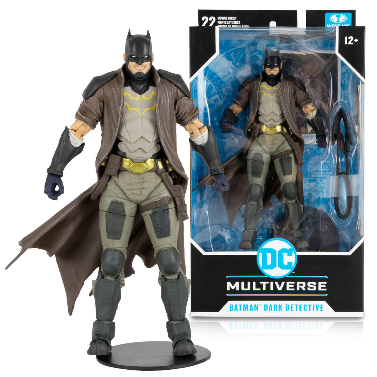 Imagen 1 de Figura Batman Dark Detective Multiverse Dc Comics 18Cm