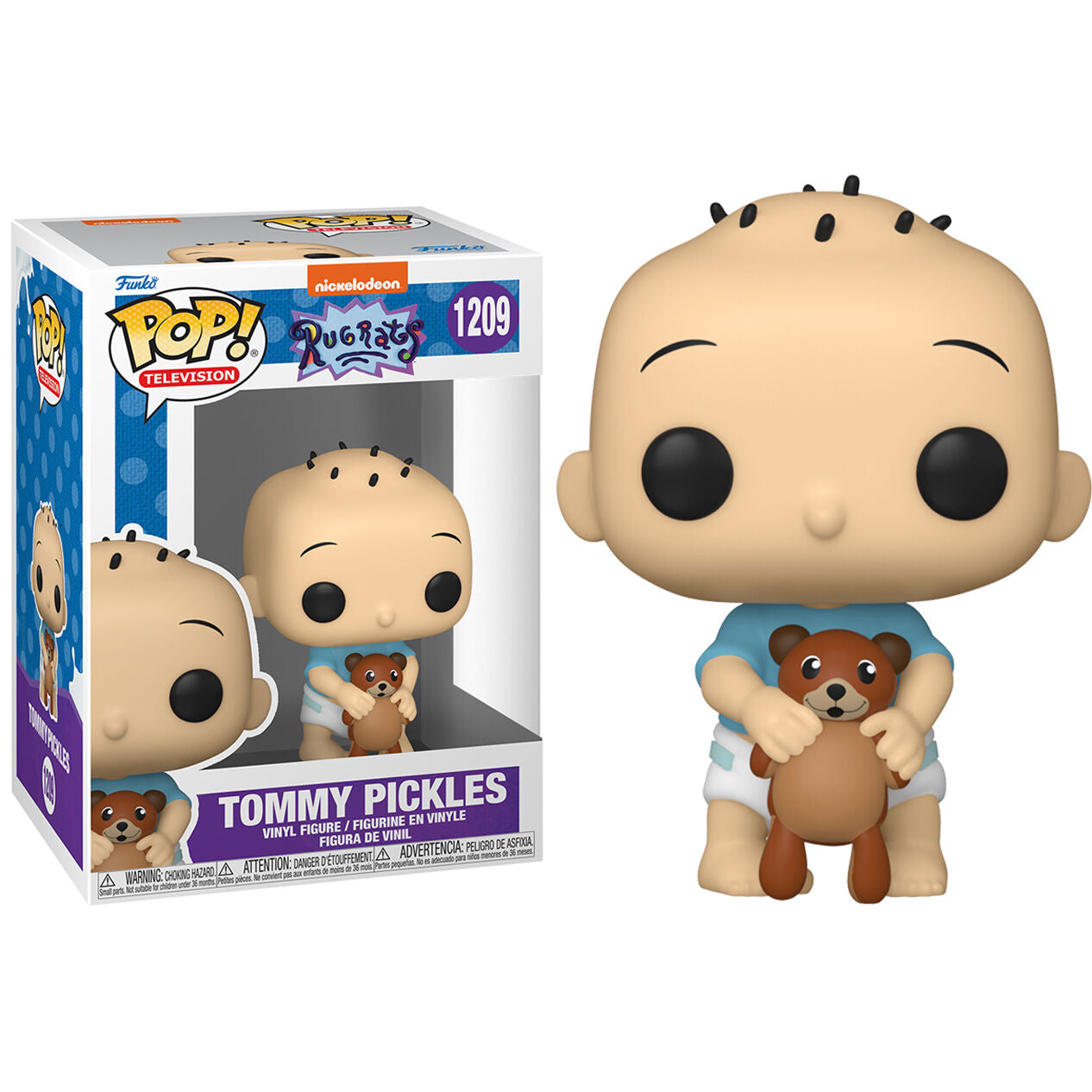 Imagen 4 de Pack 6 Figuras Pop Rugrats Tommy Pickles 5 + 1 Chase