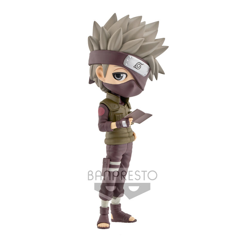 Imagen 1 de Figura Hatake Kakashi Ver. B Naruto Shippuden Q Posket 15Cm