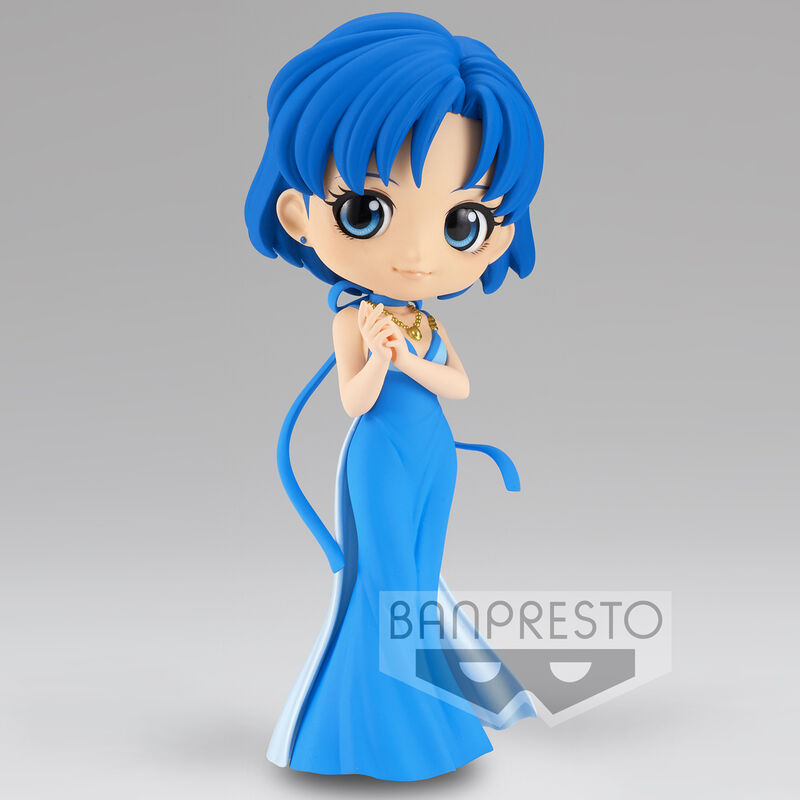 Imagen 2 de Figura Princess Mercury Ver.A Pretty Guardian Eternal The Movie Sailor Moon Q Posket 14Cm