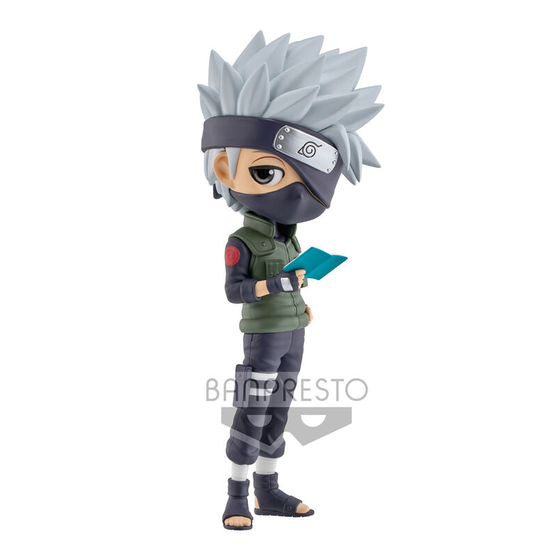 Imagen 1 de Figura Hatake Kakashi Ver. A Naruto Shippuden Q Posket 15Cm