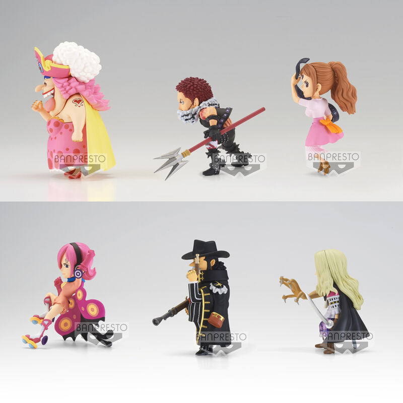 Imagen 3 de Pack 12 Figuras World Collectable Landscapes Vol.9 The Great Pirates 100 One Piece 7Cm Surtido