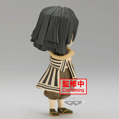 Imagen 2 - Figura Obanai Iguro Ver.b Demon Slayer Kimetsu No Yaiba Q Posket 14Cm