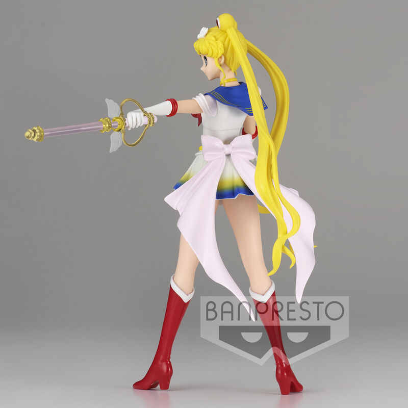 Imagen 2 - Figura Super Sailor Moon Ver.a Glitter Glamours Pretty Guardian Eternal The Movie Sailor Moon 23Cm