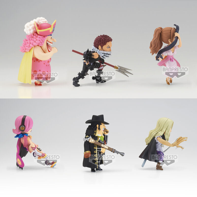 Imagen 4 de Pack 12 Figuras World Collectable Landscapes Vol.9 The Great Pirates 100 One Piece 7Cm Surtido