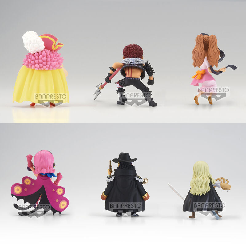 Imagen 5 de Pack 12 Figuras World Collectable Landscapes Vol.9 The Great Pirates 100 One Piece 7Cm Surtido