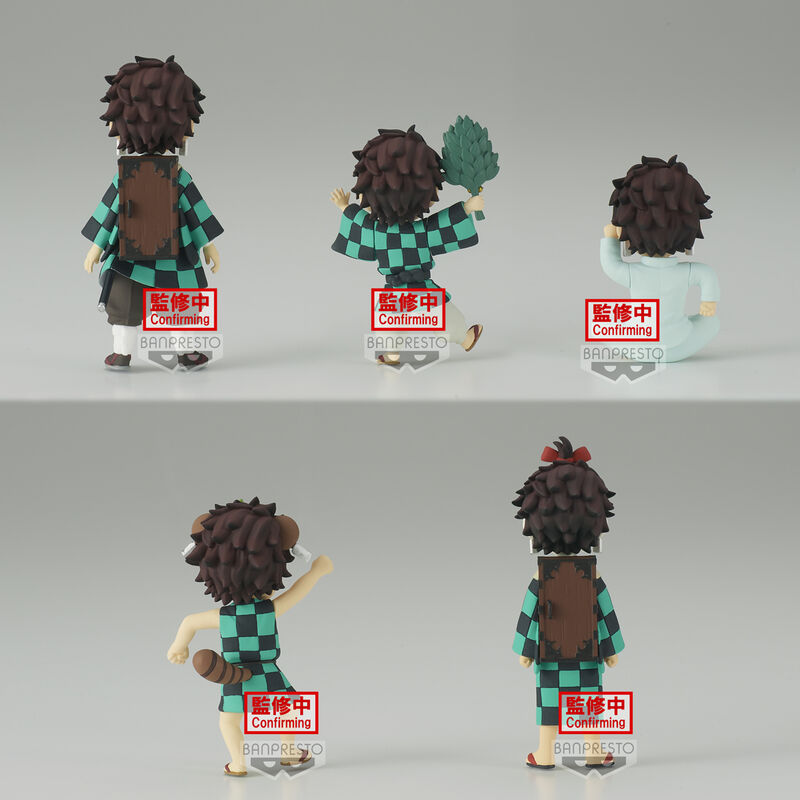 Imagen 4 de Pack 12 Figuras Tanjiro Kamado Demon Slayer Kimetsu No Yaiba 7Cm Surtido