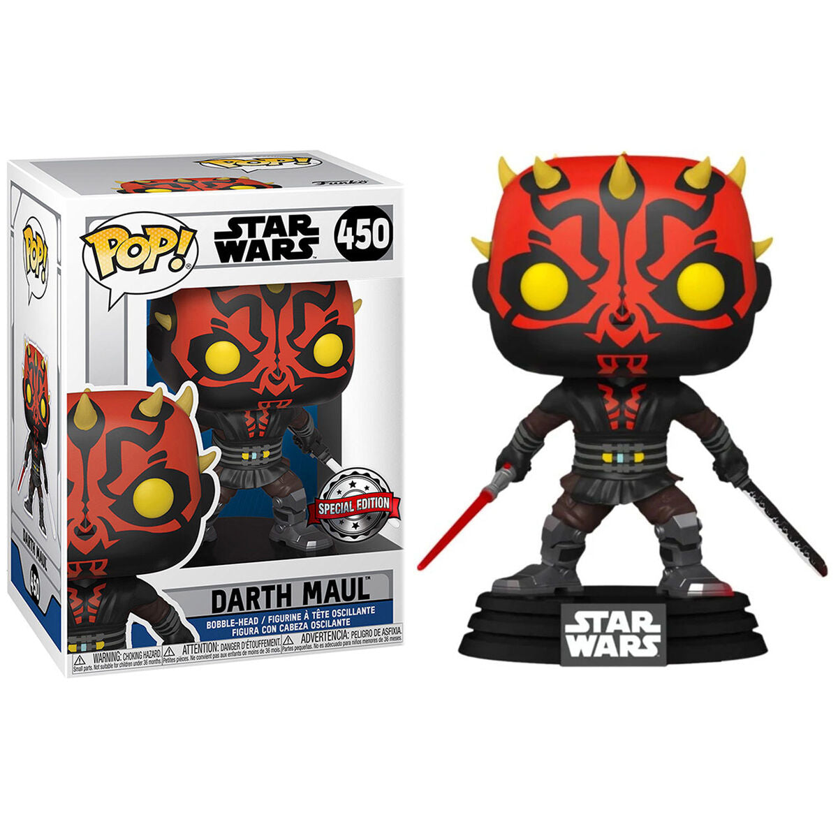 Imagen 1 de Figura Pop Star Wars Darth Maul With Saber Exclusive