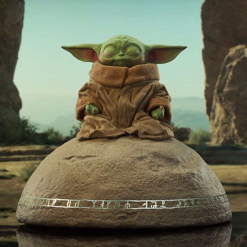Imagen de Estatua Milestones Grogu On Seeing Stone The Mandalorian Star Wars 20Cm parte de nuestra colección en Espadas y más, sitio oficial.