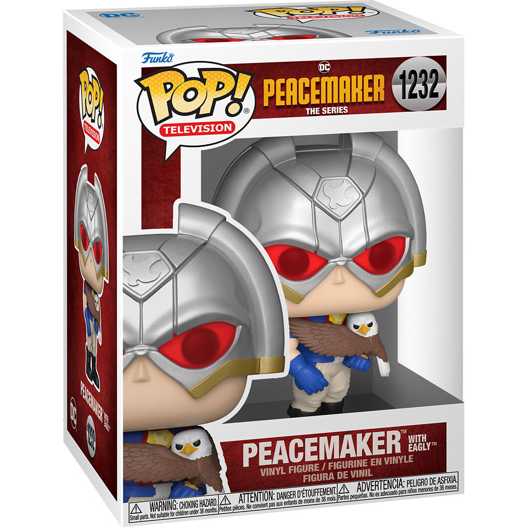 Imagen 3 de Figura Pop Dc Comics Peacemaker - Peacemaker With Eagly